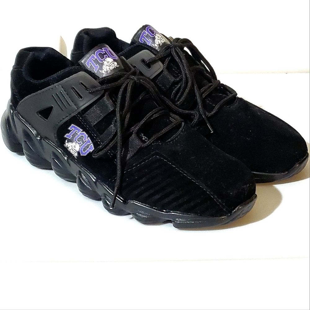 BRAND NEW T.C.U. UNISEX ATHLETIC SHOES. WOMENS Sz:10 MENS Sz:8 EUROPE Sz:41.